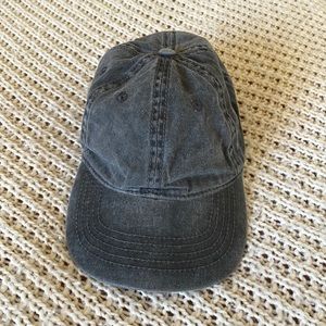 Distressed grey hat Time and Tru